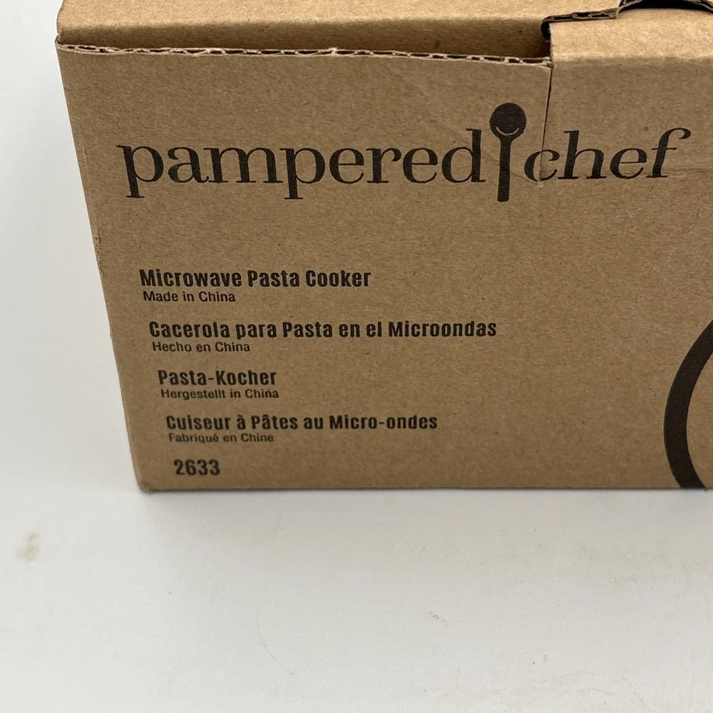 Pampered Chef Microwave Pasta Cooker - Replacement Ceramic‎ Bowl #2633 EUC